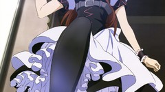 Anime restaurant anime girls waitress maids open mouth animal 