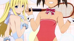 Anime Ribbons anime girls Bunnies bunny suit Softenni