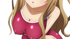 Anime ride k - on kotobuki tsumugi Simple Background swimsuits 