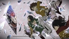 Anime Rogue anime girls mikasa ackerman shingeki no kyojin eren 