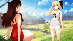 Anime saber anime girls blue eyes fate stay night saber lily 