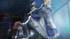 Anime saber anime girls fate stay night emiya shirou fate series