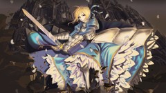 Anime saber anime girls fate stay night fate series