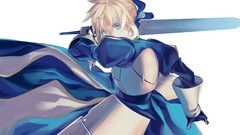 Anime saber anime girls fate stay night fate series