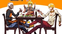 Anime saber anime girls fate stay night gilgamesh Archers fate 