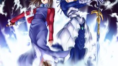 Anime saber anime girls fate stay night kara no kyoukai fate 