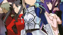 Anime saber anime girls fate stay night matou sakura tohsaka rin