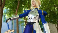 Anime saber anime girls fate stay night models cosplay fate 