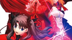 Anime saber anime girls fate stay night rin Archers Fate/EXTRA 