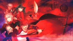 Anime saber anime girls fate stay night tohsaka rin emiya 