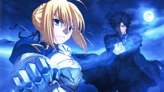 Anime saber anime girls fate zero emiya kiritsugu fate series 