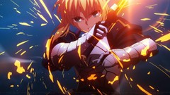 Anime saber anime girls fate zero fate series