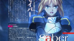 Anime saber anime girls fate zero fate series scans