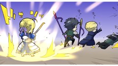 Anime saber anime girls fate zero fate series Waver Velvet 