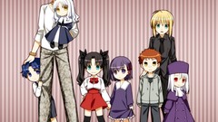 Anime saber anime girls fate zero matou sakura tohsaka rin 