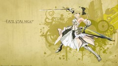 Anime saber blondes anime girls fate stay night saber lily fate 