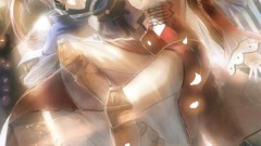 Anime saber fate series scans Fate/EXTRA Saber Extra Caster 