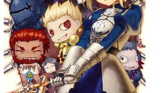 Anime saber fate stay night fate zero gilgamesh artwork fate 