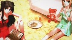 Anime saber fate stay night tohsaka rin fate series