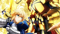 Anime saber fate zero gilgamesh fate series