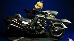 Anime saber figurines anime girls fate zero fate series toys 