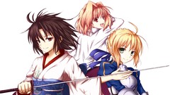 Anime saber kara no kyoukai ryougi shiki arcueid brunestud 