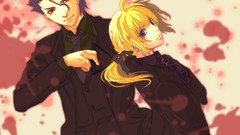 Anime saber Lancer anime girls fate zero fate series