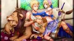 Anime saber Lions fate stay night gilgamesh fate series