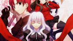 Anime saber matou sakura tohsaka rin type-moon fate hollow 