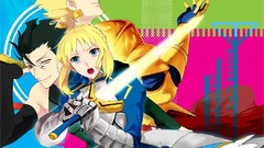 Anime saber Swords anime girls fate zero gilgamesh fate series 