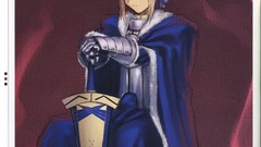 Anime saber type-moon concept art artwork fate series visual 