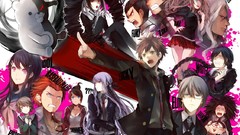 Anime sakura anime girls fukawa touko makoto anime boys Hifumi 