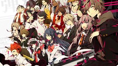 Anime sakura anime girls fukawa touko makoto danganronpa anime 