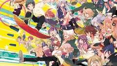 Anime sakura anime girls fukawa touko makoto danganronpa anime 