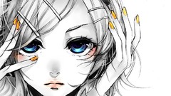 Anime Sample anime girls blue eyes vocaloid