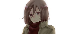 Anime scarfs anime girls mikasa ackerman shingeki no kyojin 