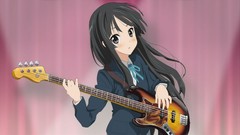 Anime school uniforms akiyama mio k - on black hair dark eyes 