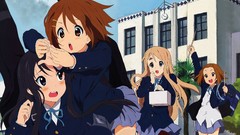 Anime school uniforms akiyama mio k - on hirasawa yui tainaka 