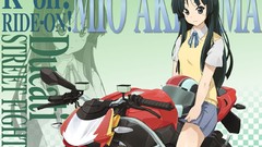 Anime school uniforms akiyama mio k - on motorbikes