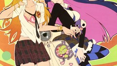 Anime school uniforms anarchy stocking illustrations panty and 