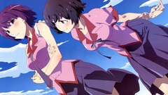 Anime school uniforms bakemonogatari senjougahara hitagi 