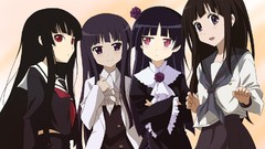Anime school uniforms inu x boku ss jigoku shoujo gokou ruri 