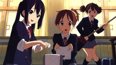 Anime school uniforms k - on nakano azusa hirasawa ui Suzuki Jun