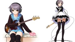 Anime school uniforms nagato yuki the melancholy of haruhi 