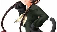 Anime school uniforms nekomimi animal ears