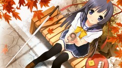 Anime school uniforms sailor uniforms Kantoku (artist) Sora wo 