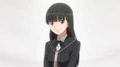 Anime school uniforms Simple Background Amagami SS