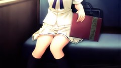 Anime schoolgirls school uniforms artwork sailor uniforms Kara 