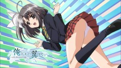 Anime schoolgirls skirts uniforms oretachi ni tsubasa wa nai 