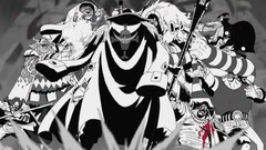 Anime screenshots One Piece (anime) Blackbeard Whitebeard